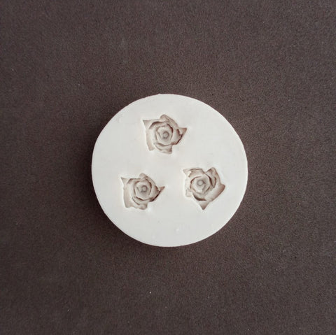 Silicon Mould - 3 Tiny Roses