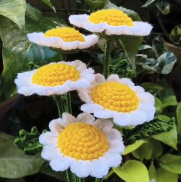 Crochet Flower Stem
