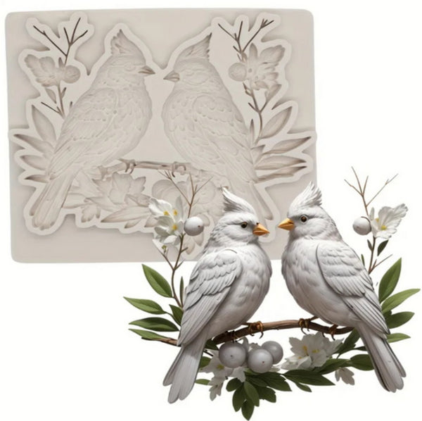 Silicon Mould - Birds