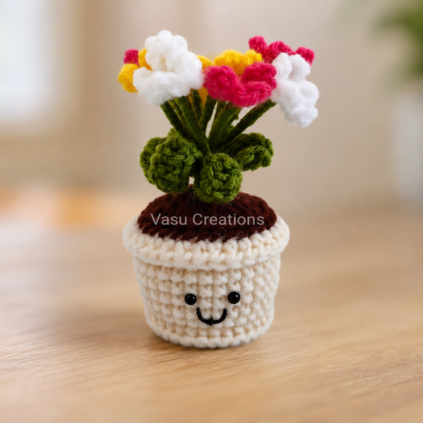Crochet Medium Flower Pot