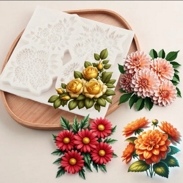 Silicon Mould - 4 in 1