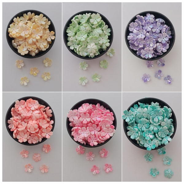 Flower Bead - 5 Petals - Double Colour