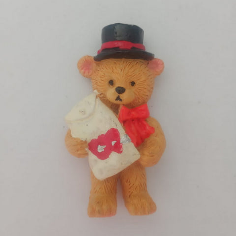 Fridge Magnet - Teddy with Letter
