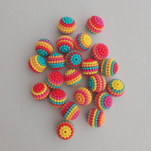 Cluster Beads - Colourful