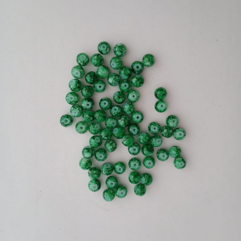 Beads Glass - Designer Dark Green