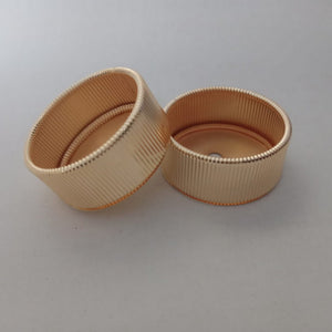 Golden Tealight Holder - Designer 1 - 2 Pieces