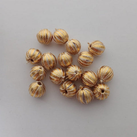 Plastic Ball - Golden - 2cm