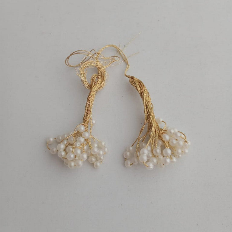 Latkan - Beads - White