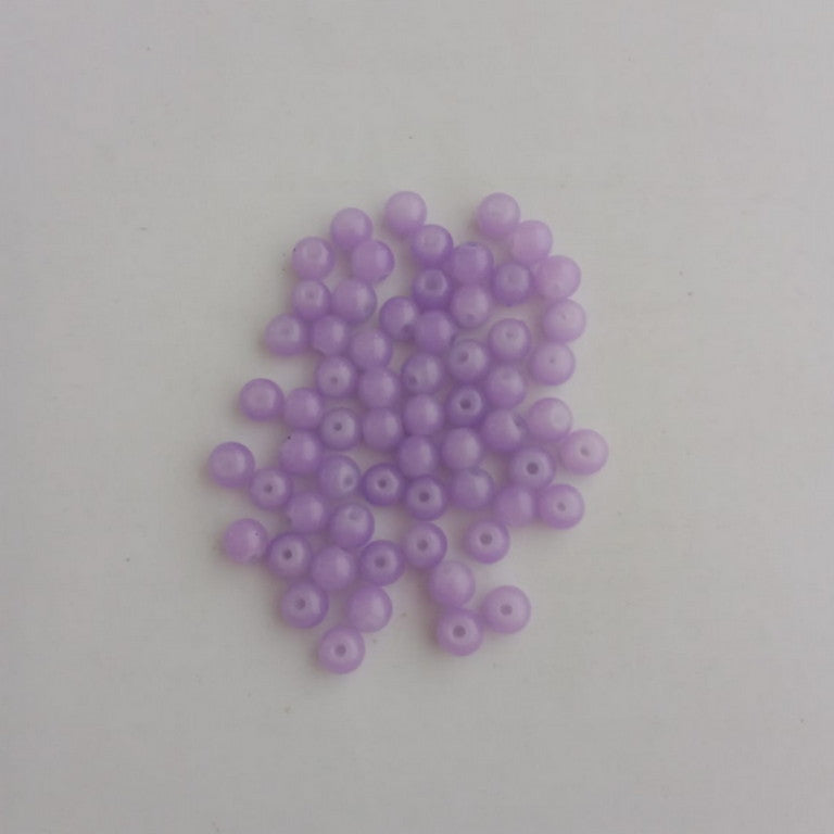 Beads Glass - Lilac
