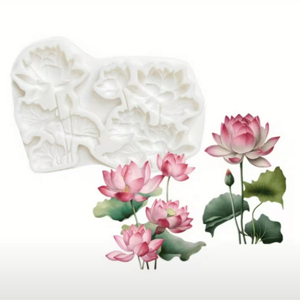 Silicon Mould - Lotus