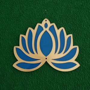 Acrylic Lotus - Blue 1