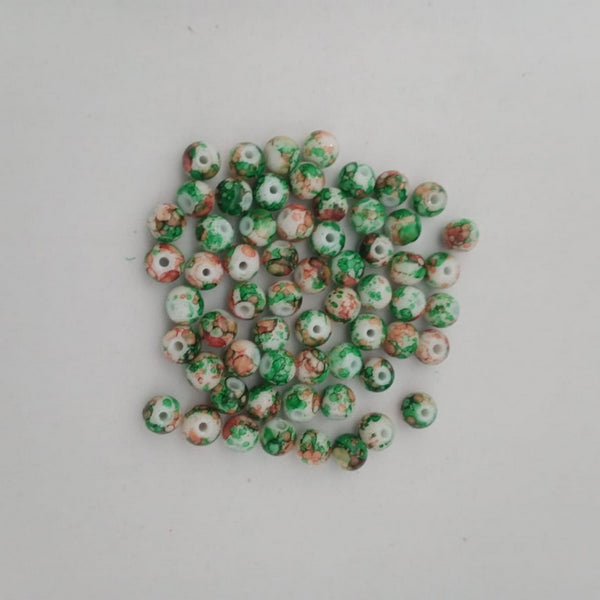 Beads Glass - Marble