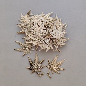 Metal Leaves - Marijuana