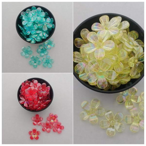 Flower Beads - 5 Petal
