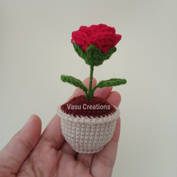 Crochet Medium Flower Pot