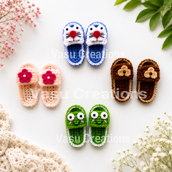 Crochet Hair Clips (Tic Tac)