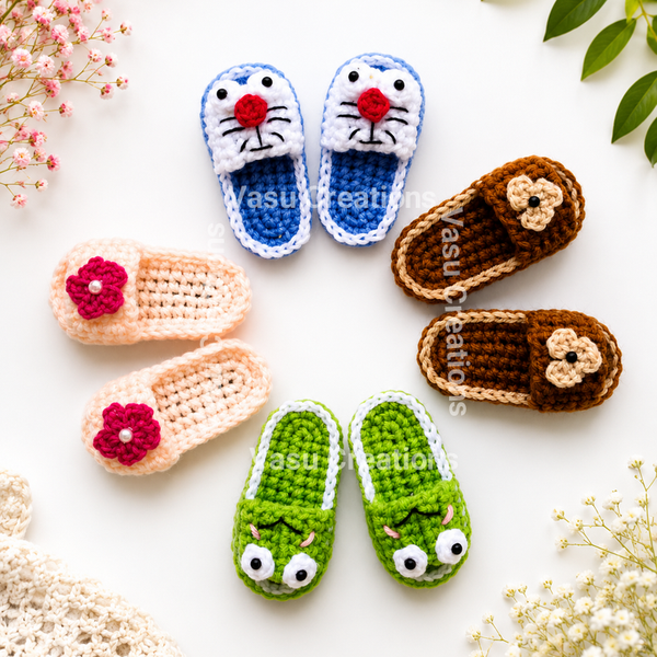Crochet Hair Clips (Tic Tac)