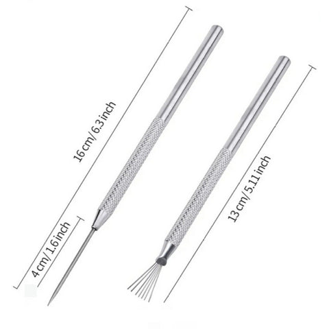 7 Pin Feather Tool And Needle Detail Tool