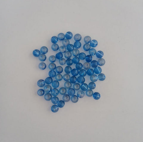 Beads Glass - Transparent Blue