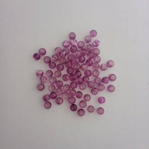 Beads Glass - Transparent Lavender
