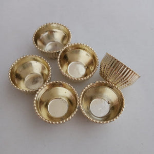 Golden Vati - 6 Pieces (Small)