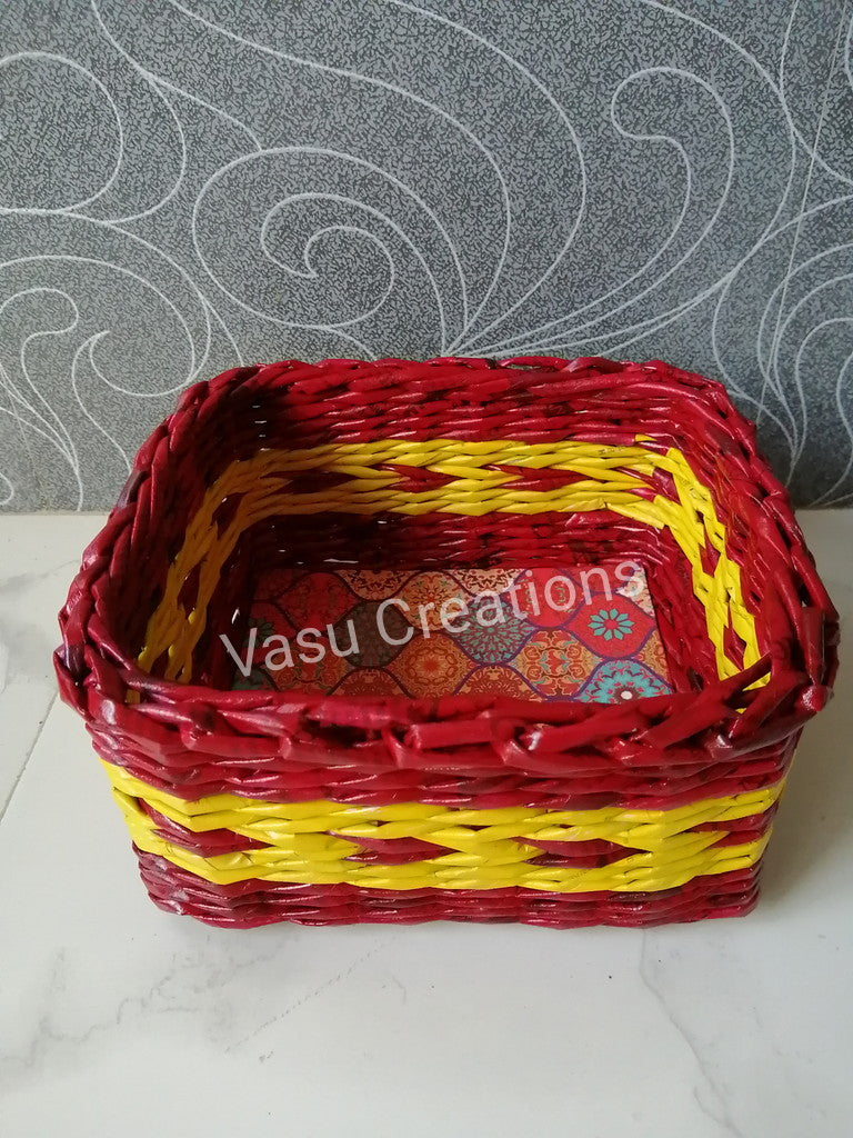 Weaving Basket Square - Small