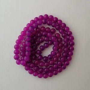 Beads Glass - Purple