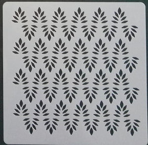 Stencil - Leaves and Leaves - 5*5
