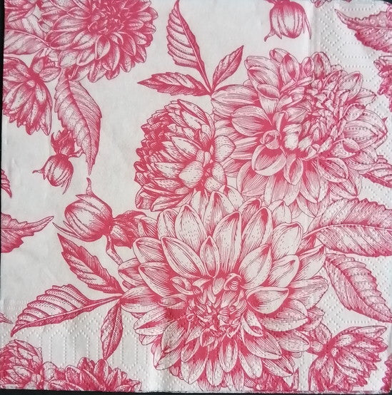 Dahlia 33 X 33 cm