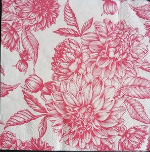 Dahlia 33 X 33 cm