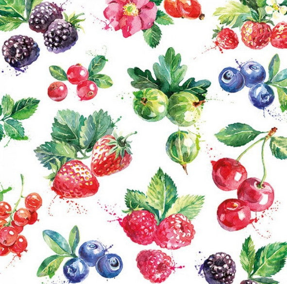 Berries 33 X 33 cm