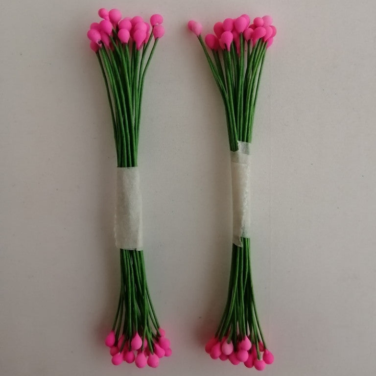 Wire Pollen - Small - Bright Pink