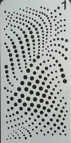 Stencil - Dots & Dots - 4*8