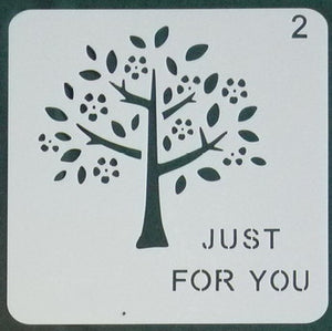 Stencil - Just for You (1) - 5*5