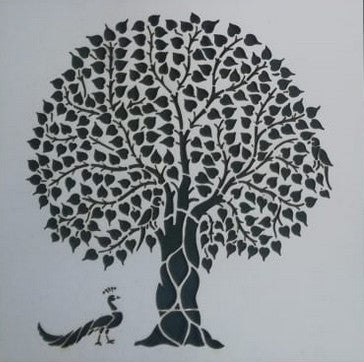 Stencil - Tree - 6*6