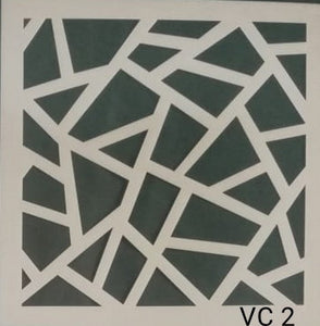 Stencil - Design VC 2 - 6*6