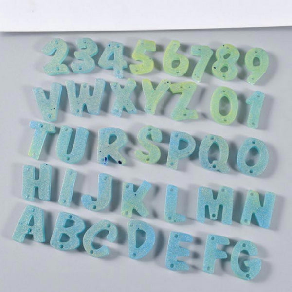 Silicon Mould - Alphabet & Number - Big