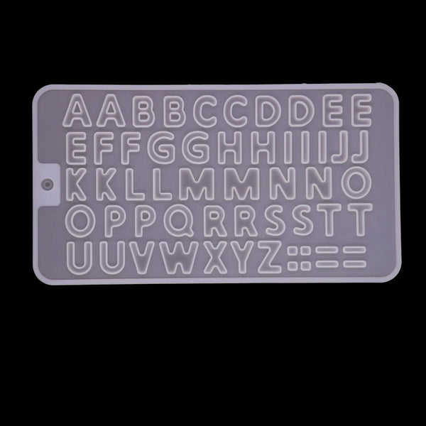 Alphabet Silicone Mold, Hobby Lobby