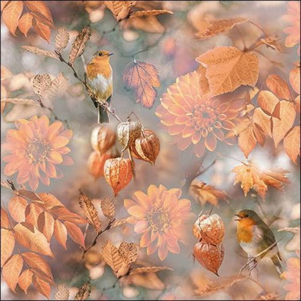 Orange Autumn 33 X 33 cm