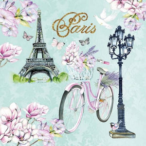 Bike in Paris 33 X 33 cm