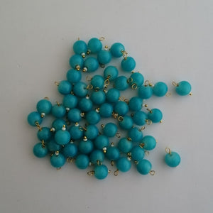 Glass Beads -  Blue