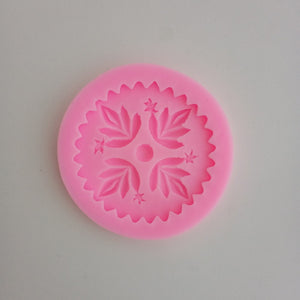 Silicon Mould - Circle n Flower
