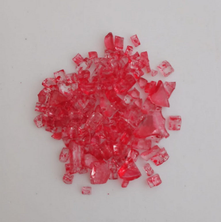 Crushed Glass - Red