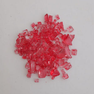 Crushed Glass - Red