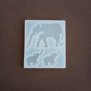 Silicon Mould - 3 in 1 Elephant
