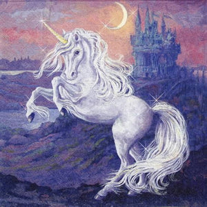 Fantasy Unicorn 33 X 33 cm