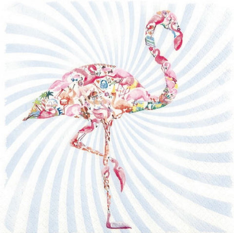 Flamingo 33 X 33 cm