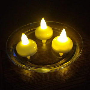 LED Floating Tealight Candle, Set of 3