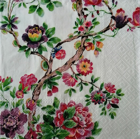 Flower and Branches 33 X 33 cm