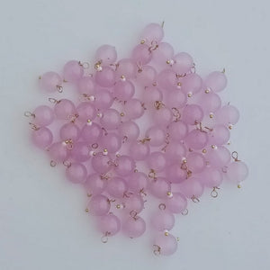 Glass Beads - Lavender